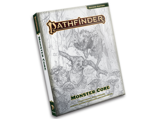 Pathfinder 2nd Edition - Monster Core, Sketch Cover special edition