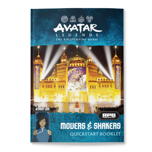 Avatar Legends - Movers and Shakers - Quickstart booklet (incl. PDF)