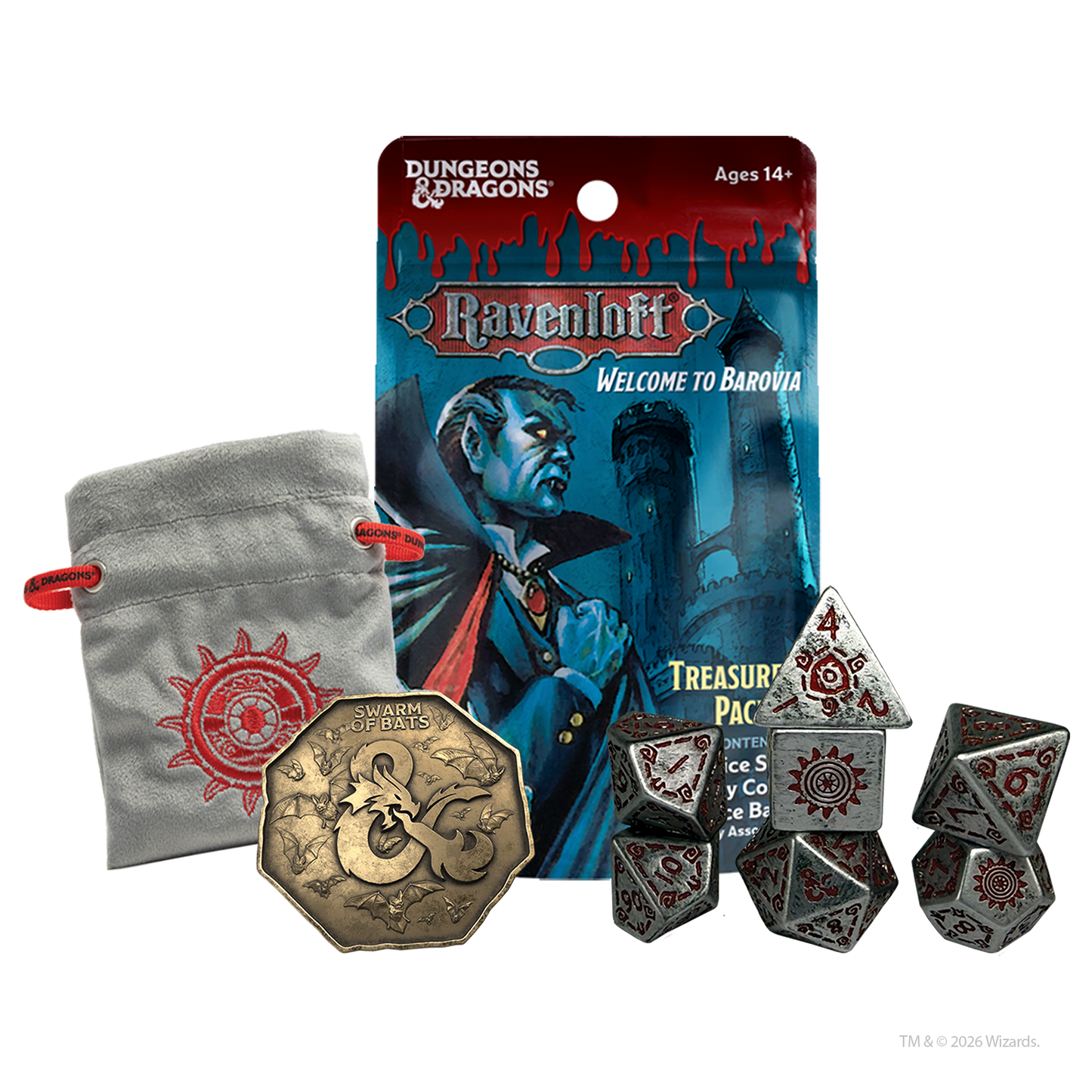Dungeons and Dragons - Castle Ravenloft Treasure Packs