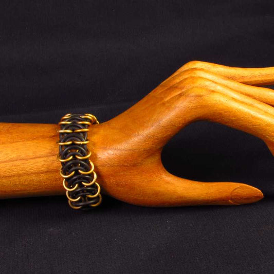 Focus bracelet - Aluminium stretch armband