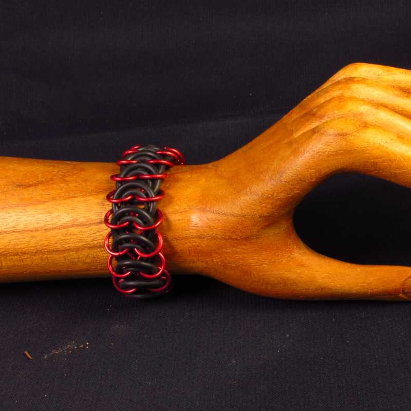 Focus bracelet - Aluminium stretch armband