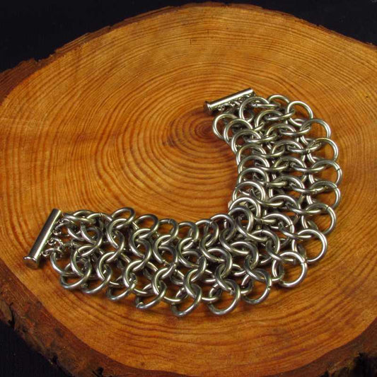 Armband - Europees 4 in 1 - RVS -