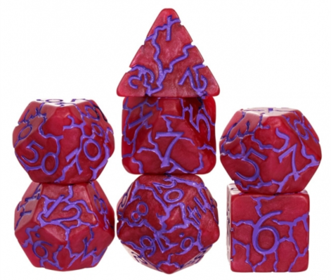Hex of the Red Moon polydice set