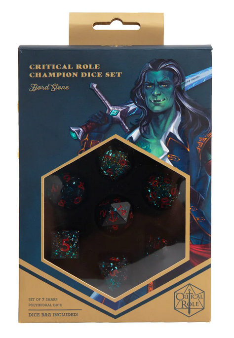 Critical Role Champion Dice Set - Fjord Stone
