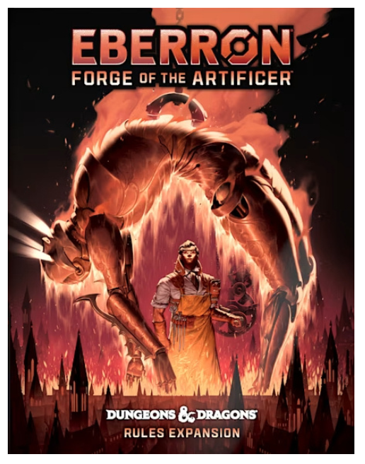 D&amp;D 5e - 2024 Eberron, Forge of the Artificer Alt Cover