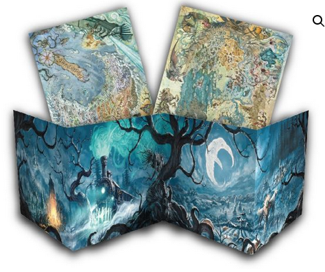 Crooked Moon RPG - Wickermoor GM Screen