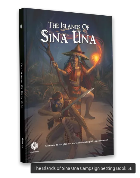5E setting book - The Islands of Sina Una