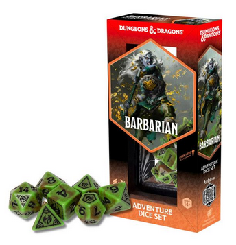 D&D Adventure Dice - Barbarian