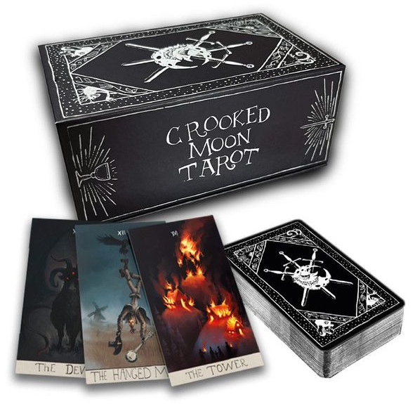 Crooked Moon RPG - Tarot Deck & Bag