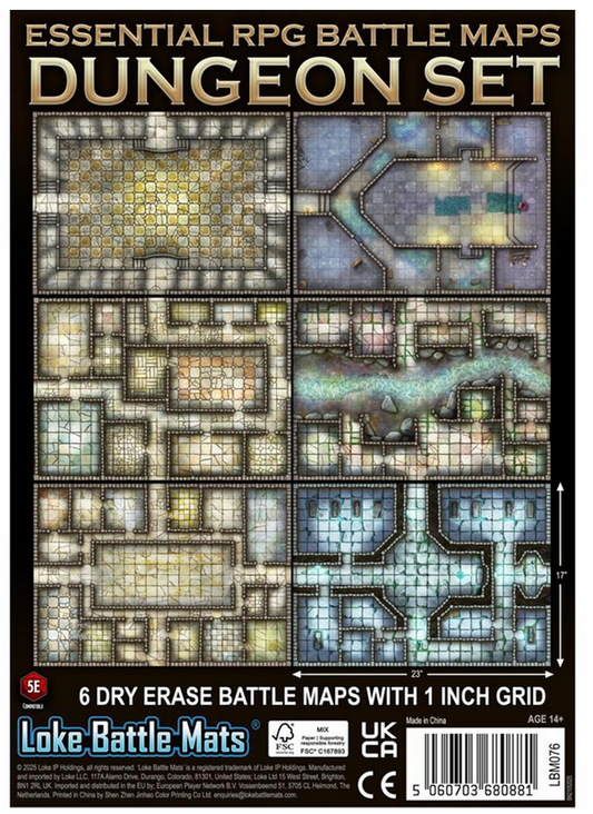 Essential RPG Battle Maps - Dungeon Set