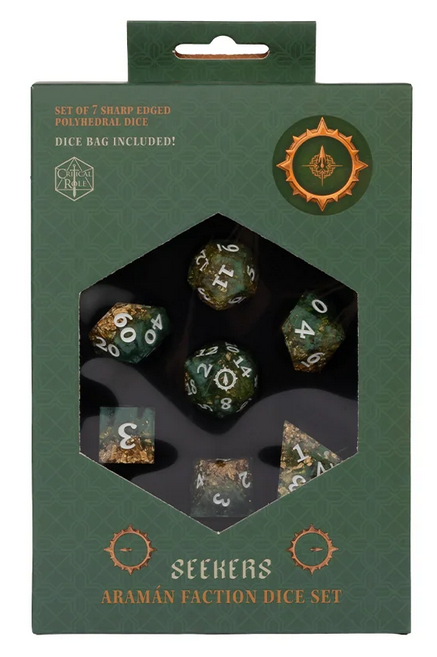 Aramán Faction Dice Set - Seekers