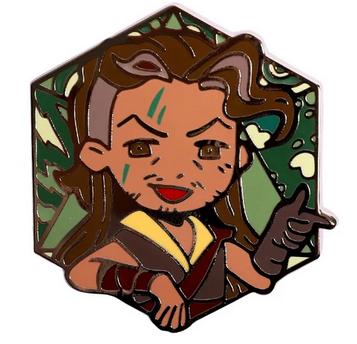 Heroes of Aramán Chibi Pin - Kattigan Vale