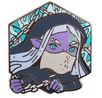 Heroes of Aramán Chibi Pin - Vaelus