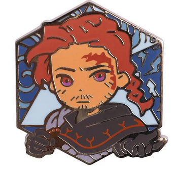 Heroes of Aramán Chibi Pin - Azune Nayar