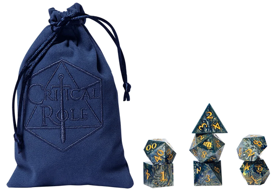 Critical Role Champion Dice Set - Beauregard Lionett