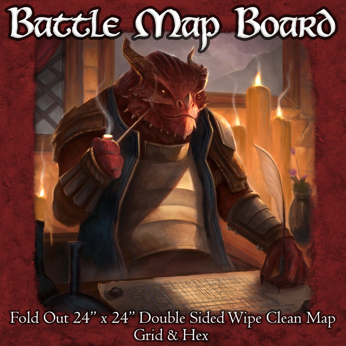Battle Map Board - Grid &amp; Hex