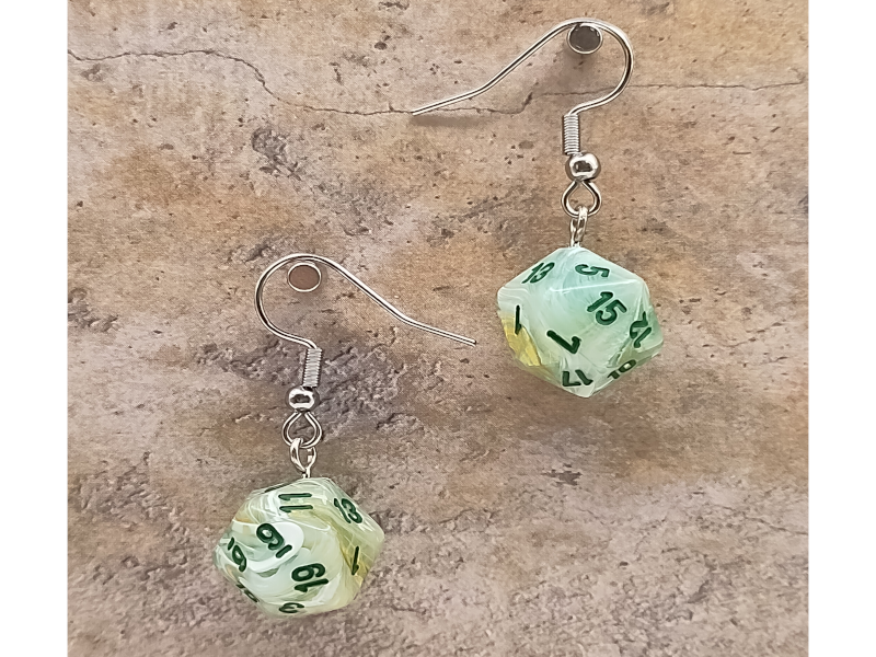 Chessex Mini Dice oorbellen