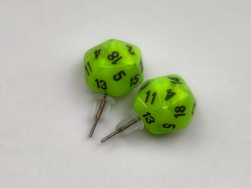 Chessex Mini Dice oorbellen