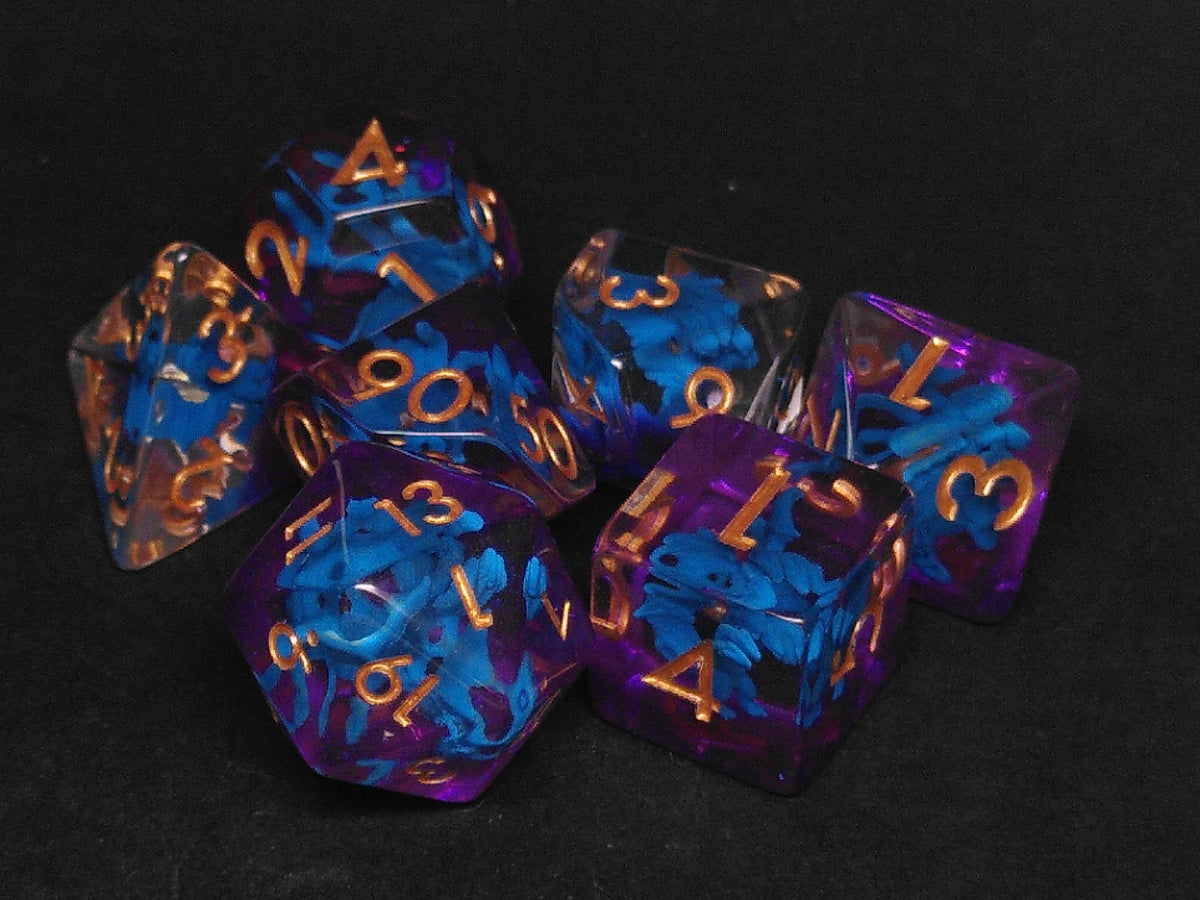 Once Upon a Time - Conclave polydice set, Blue
