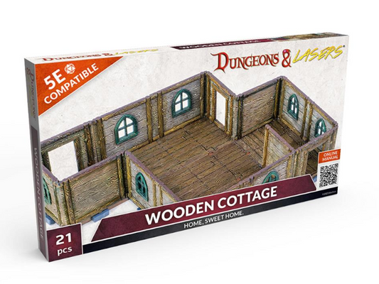 Wooden Cottage - Dungeons and Lasers