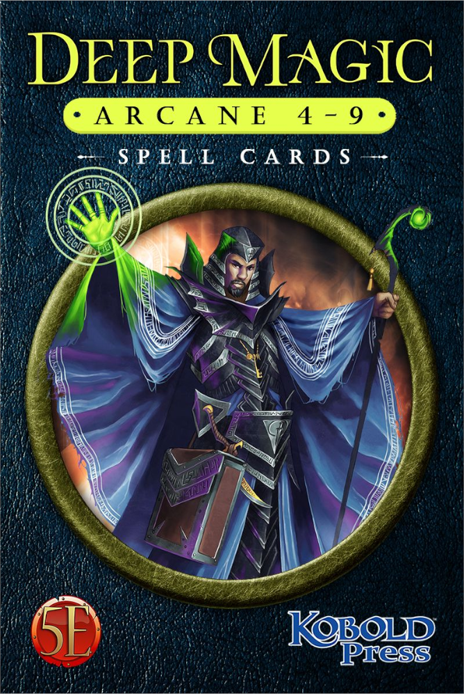 Deep Magic - Arcane Spell cards 4-9