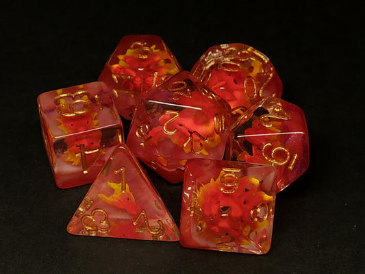 Dragon Head Nucleus polydice set