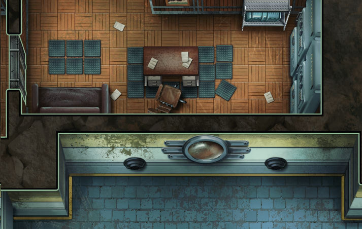 Fallout RPG - Map Pack 1: Vault