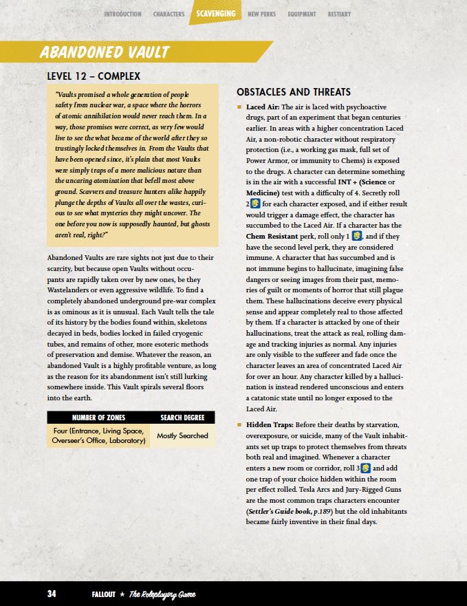 Fallout RPG - Wanderers Guide Book