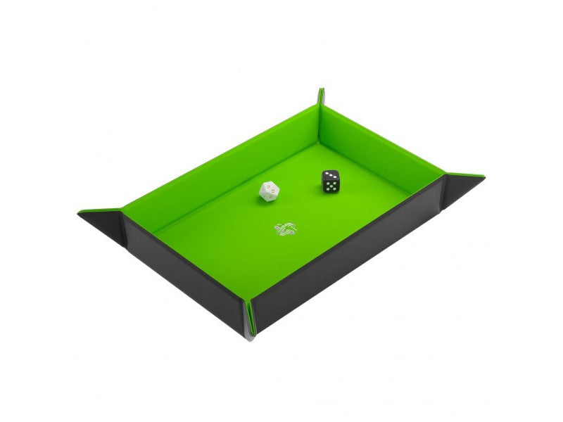 Reversable magnetic dice tray - Groen