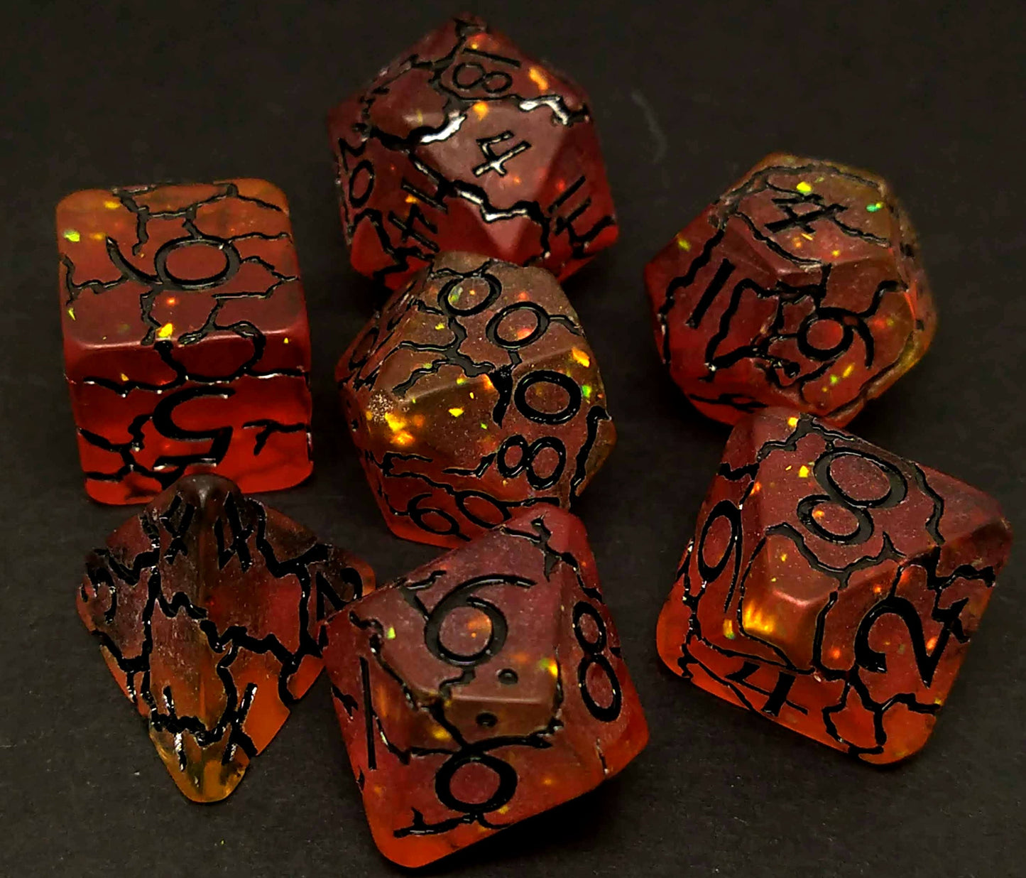 Hex of Madness polydice set