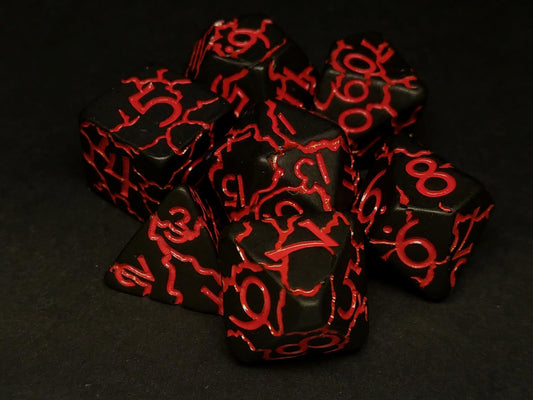 Hex of Eruption polydice set