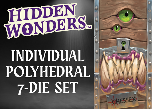 Chessex Hidden Wonders - Mystery Polydice set