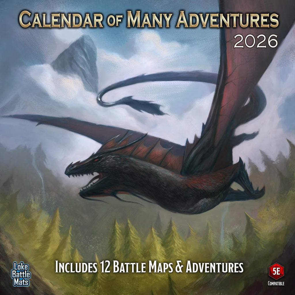 2026 Calendar of Many Adventures