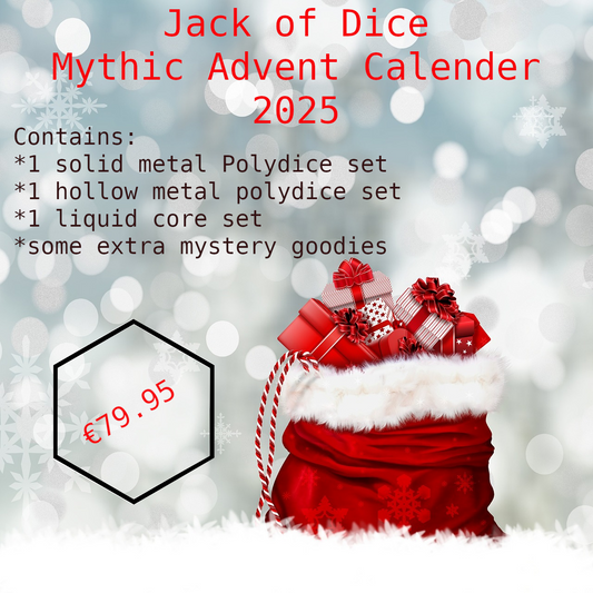 Pre-Order: Mythic Advent Dice calendar - 2025