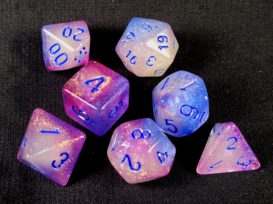 Cosmic Voyage polydice set