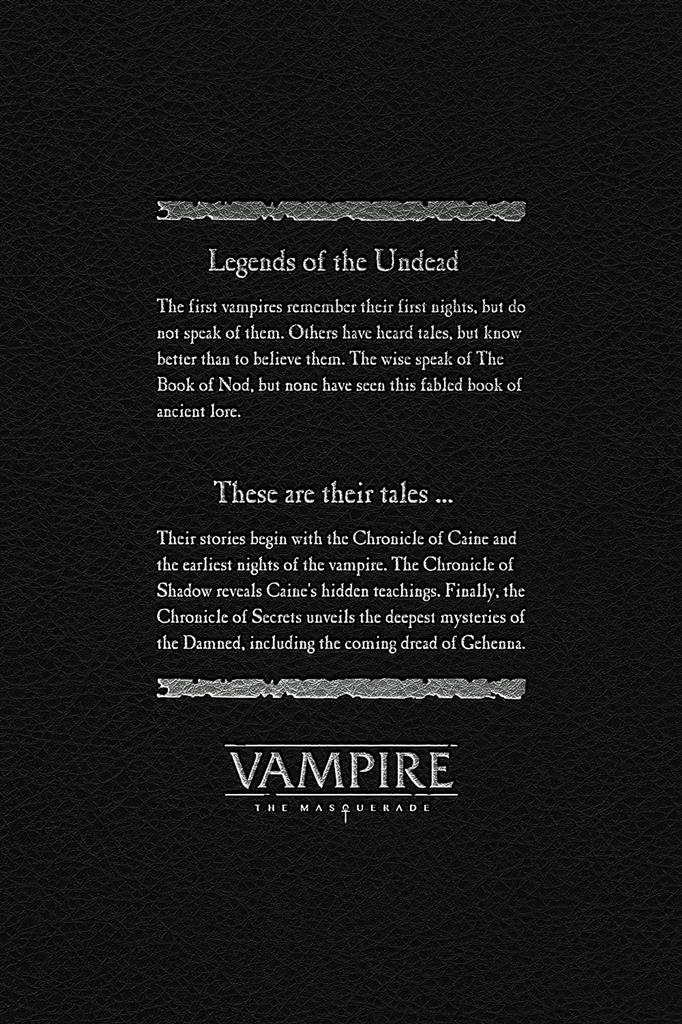 Vampire the Masquerade - The Book of Nod