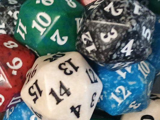 MtG spindown dice, 22mm