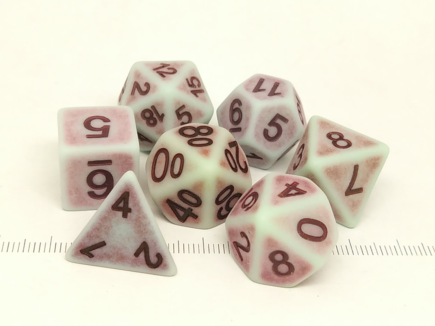 Ancient Periwinkle polydice set