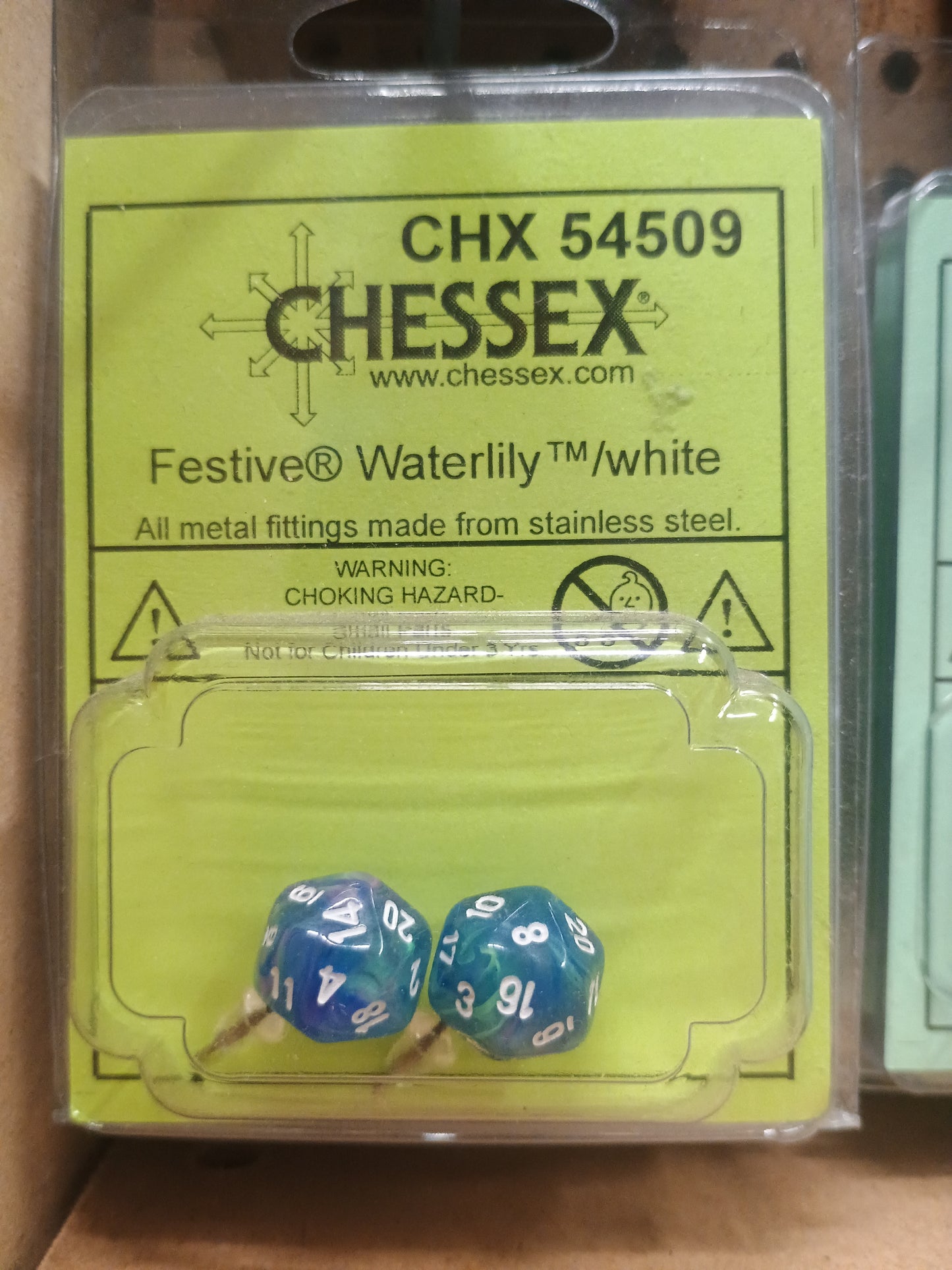 Chessex Mini Dice oorbellen