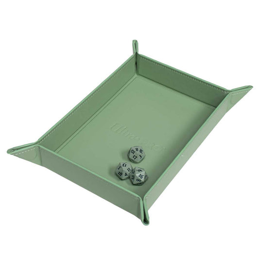 UP - Vivid Magnetic Folding Dice Tray, Cool Matcha