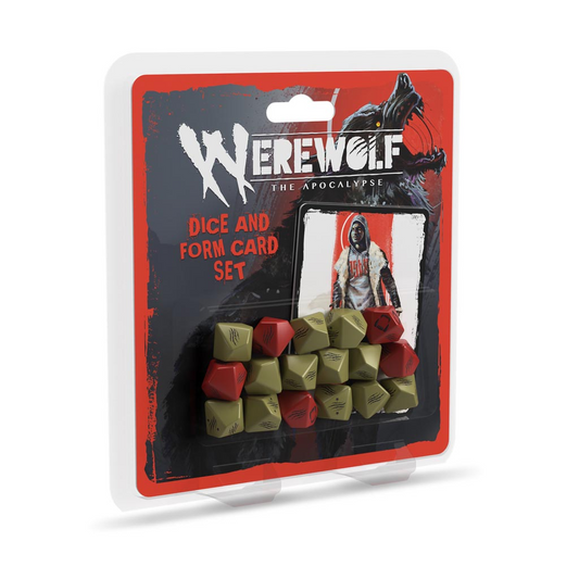 Werewold the Apocalypse - Dice and Form Card set