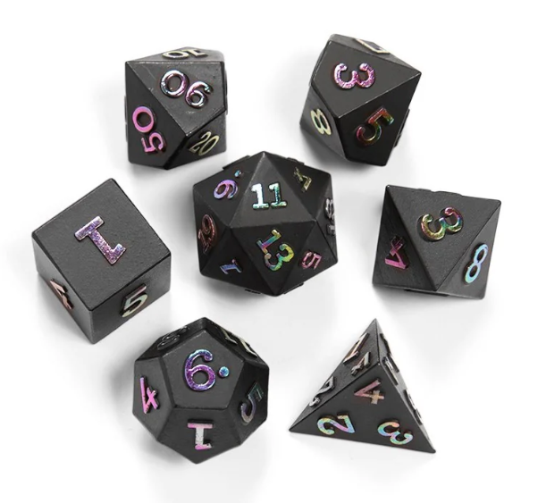 Critical Role - Xhorhas Metal Dice Set