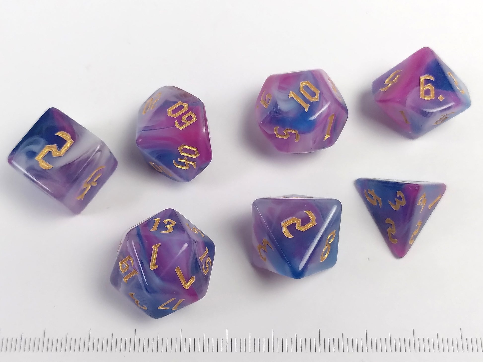 Plane of Bytopia polydice set
