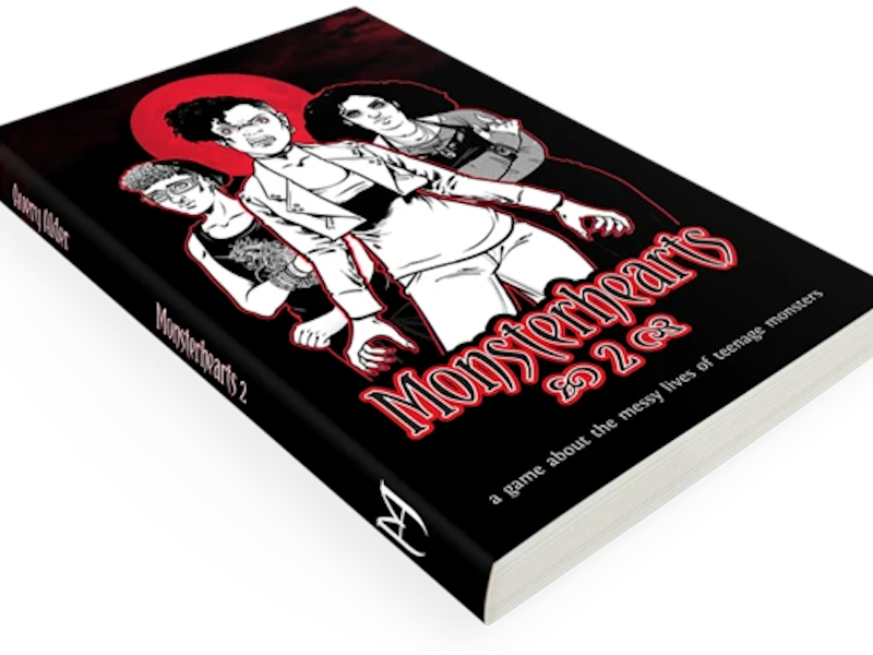 Monsterhearts 2 RPG book, hardcover (incl. PDF)