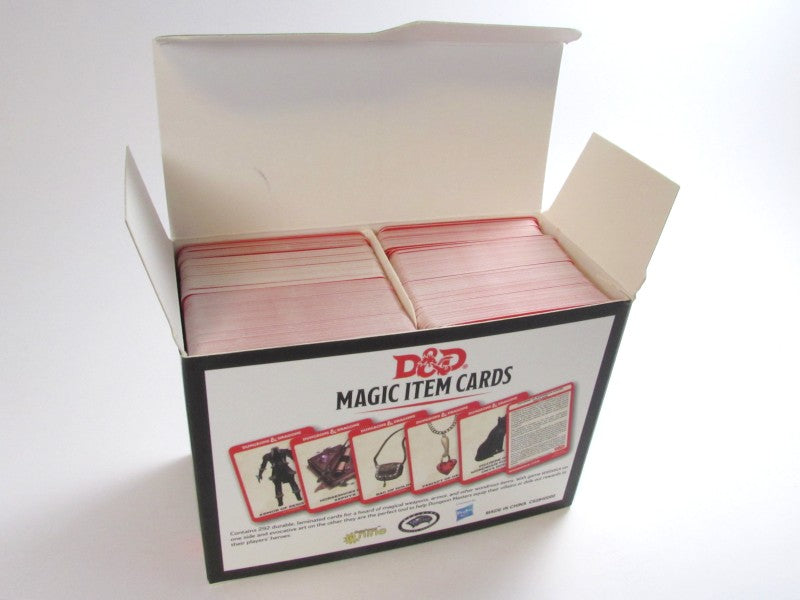 D&D - Magic Item Cards