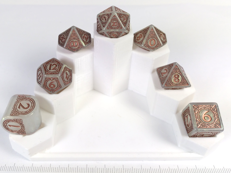 Viking modern polydice set - Niflheim