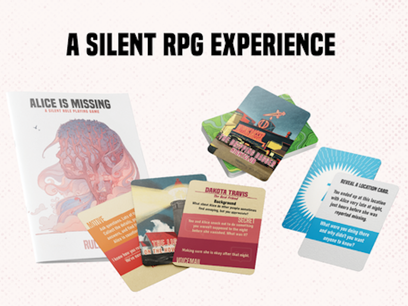 Alice is Missing, a silent RPG