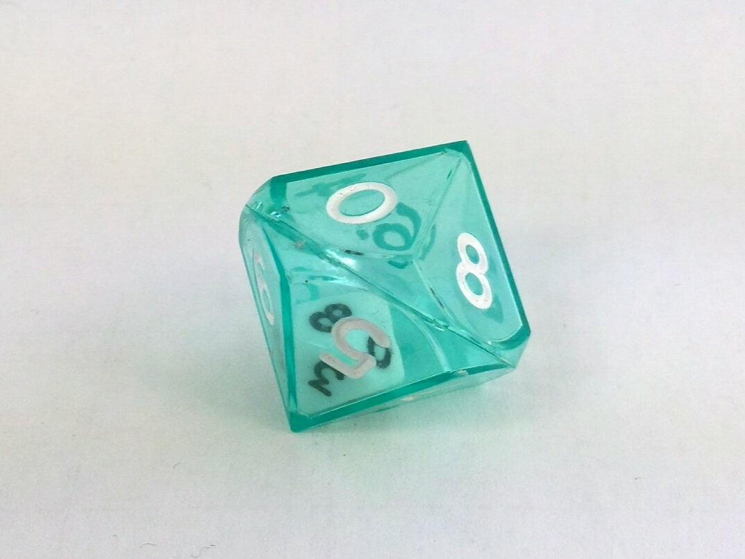 Dubbele d10, groen
