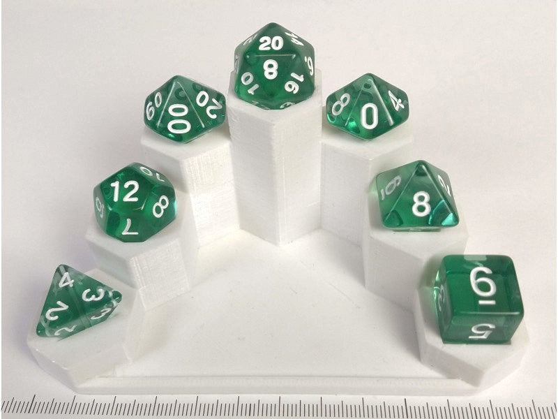 Viridian Gem polydice set