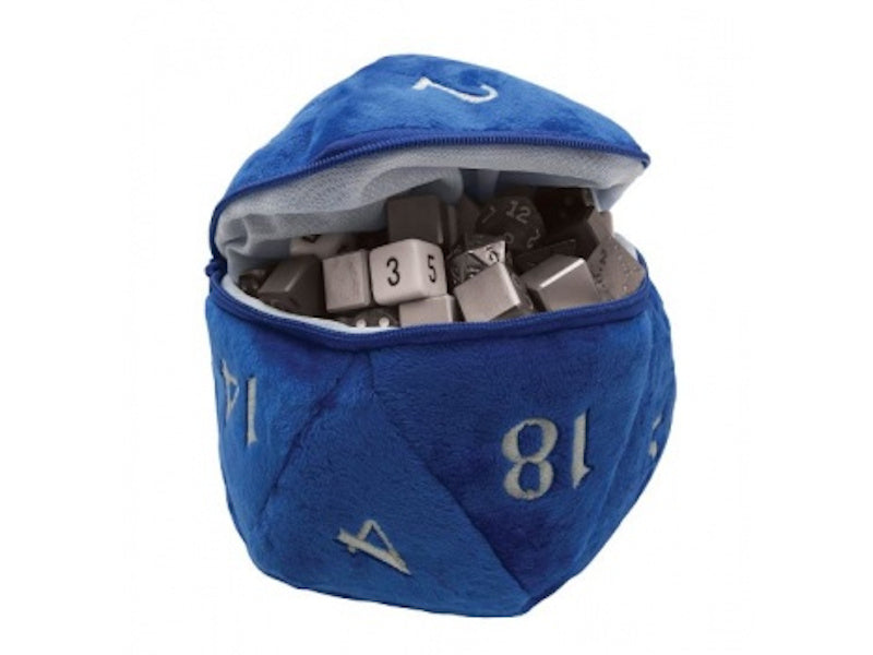 UP - D20 Plush Dice bag, Blue